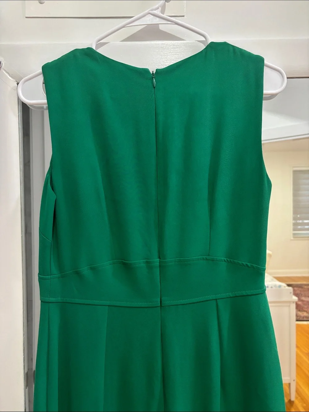 HOBBS Maura Sleeveless Dress Green Size 4 NWT